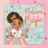 Mixed girl magic Jigsaw Square Puzzle - Premium quality wooden Jigsaw Square Puzzle - 25pcs