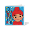 Adorable Dhoti-Clad Boy Birthday Card | Fefus Designs 53