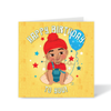 Traditional Charm Baby Boys Birthday Card | Fefus Designs 61