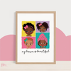 My Brown is Beautiful Wall Art | Fefus Designs