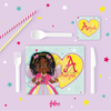 Ariyonna Spark Imagination & Celebrate Culture: Personalised Rasta Fairy Placemat & Coaster Set