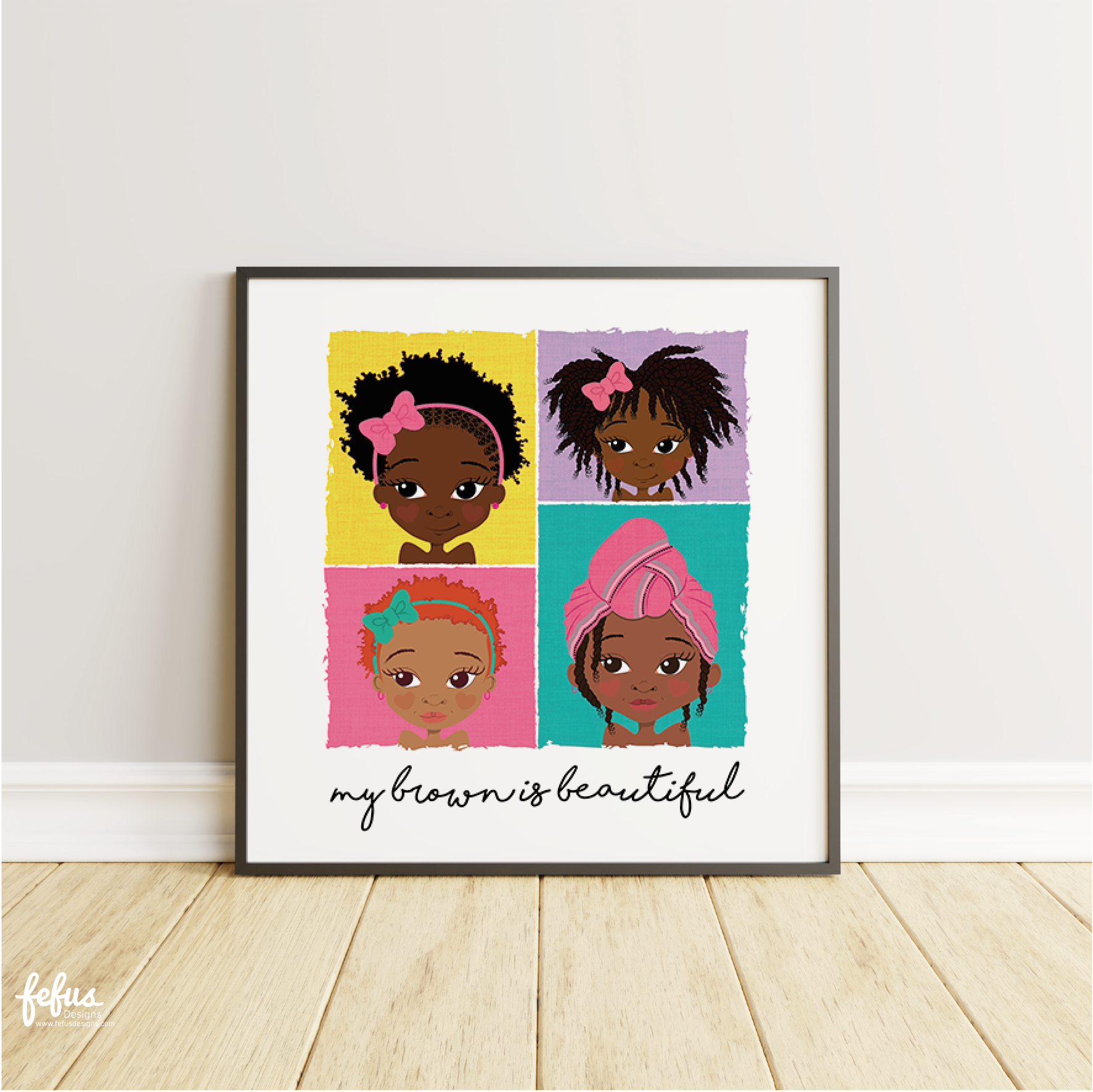 3-Pack Girls' Wall Art – 