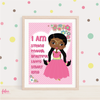 Alika - PRINCESS AFFIRMATION WALL ART | Fefus Designs