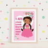 Princess Affirmation Wall Art v2 | Fefus Designs