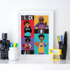 BLACK BOY JOY WALL  | Fefus Designs