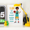 Kamil - Affirmation Football Wall Art