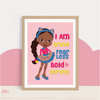 I AM FASHIONISTA WALL ART | Fefus Designs